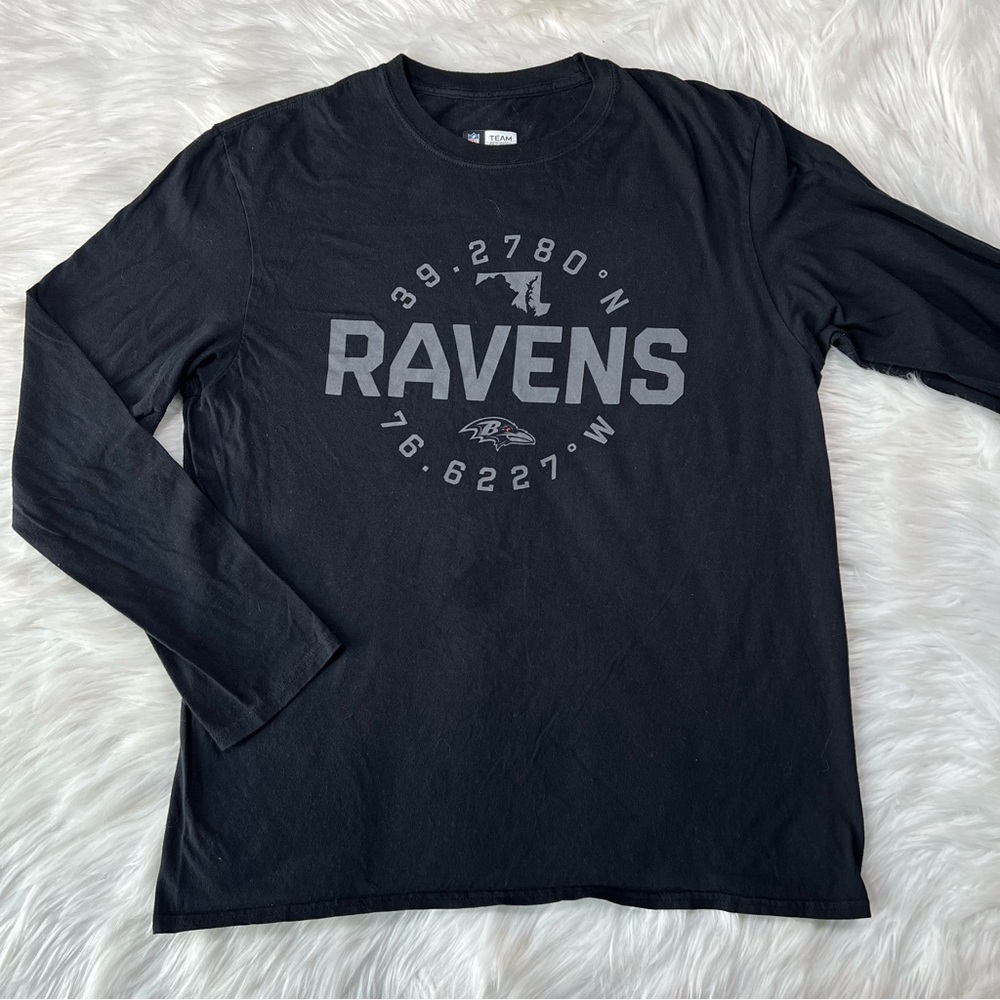 Baltimore Ravens Coordinates Long‎ Sleeve Shirt